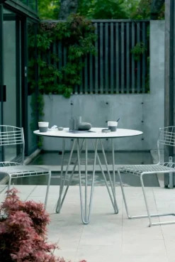 Grythyttan Stålmöbler High Tech Chair, galvaniserat stål