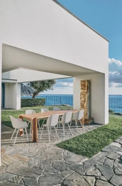 GUBI Atmosfera bord, 281 x 105 cm, teak