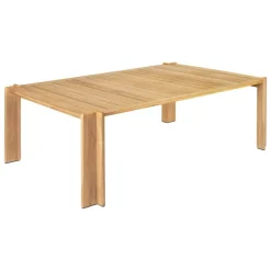 GUBI Atmosfera bord, 209 x 105 cm, teak