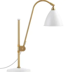 GUBI Bestlite BL1 bordslampa, mässing - soft white