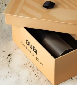 GUBI Candlestick ljusstake, 17 cm, antik mässing