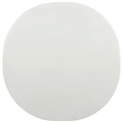 GUBI Carmel soffbord, 75 x 75 cm, svart - musselvit