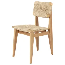 GUBI C-Chair Outdoor, naturlig - teak