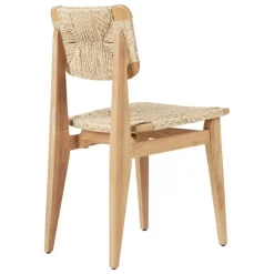 GUBI C-Chair Outdoor, naturlig - teak
