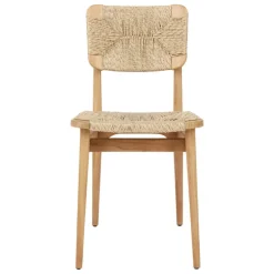GUBI C-Chair Outdoor, naturlig - teak