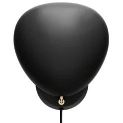 GUBI Cobra vägglampa, svart