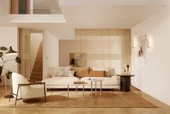 GUBI Cobra vägglampa, vit