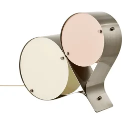 GUBI Coppia bordslampa, stål, elfenben - rouge