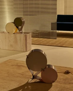 GUBI Coppia bordslampa, stål, elfenben - rouge