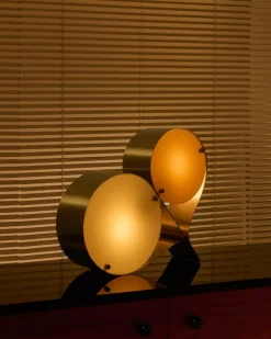 GUBI Coppia bordslampa, stål, elfenben - rouge