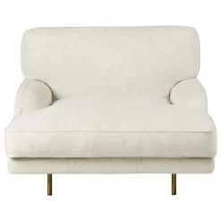 GUBI Flaneur fåtölj, antikbehandlad mässing - Indianskop 15