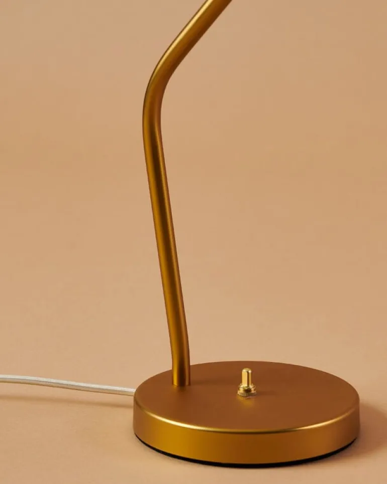 GUBI Gräshoppa bordslampa, svart, glansig