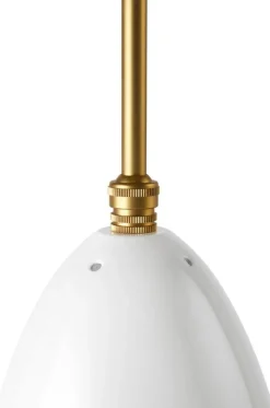 GUBI Gräshoppa taklampa, alabaster vit, glansig