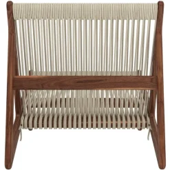 GUBI MR01 Initial stol, oljad valnöt