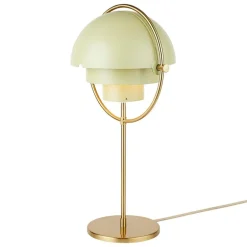 GUBI Multi-Lite bordslampa, mässing - desert sage
