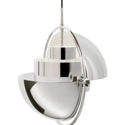 GUBI Multi-Lite pendellampa, krom