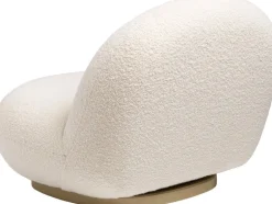 GUBI Pacha fåtölj, snurrfunktion, Karakorum 001 - pearl gold