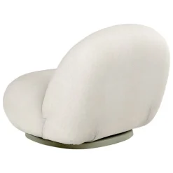 GUBI Pacha Outdoor loungefåtölj, svängbar bas, Lorkey 40