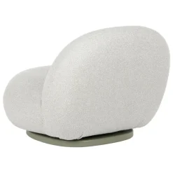 GUBI Pacha Outdoor loungefåtölj, svängbar bas, Libera 003