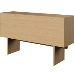 GUBI Private sideboard, ljus ekfanér