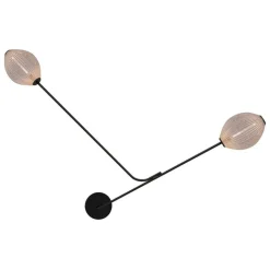 GUBI Satellite vägglampa, cream white - halvmatt