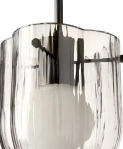 GUBI Seine pendellampa, antik mässing - smoke