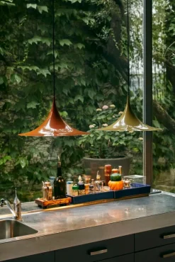 GUBI Semi hänglampa, 47 cm, fänkålsfrö, glansig