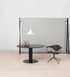 GUBI Semi hänglampa 30 cm, matt vit