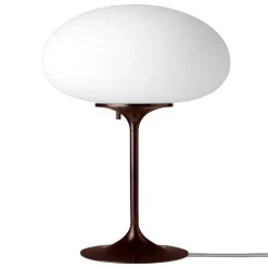 GUBI Stemlite bordslampa, 42 cm, dimbar, svart röd