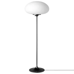 GUBI Stemlite golvlampa, 110 cm, dimbar, svart krom