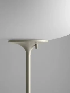 GUBI Stemlite golvlampa, 110 cm, dimbar, kiselgrå