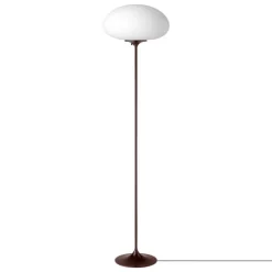 GUBI Stemlite golvlampa, 150 cm, dimbar, svart röd