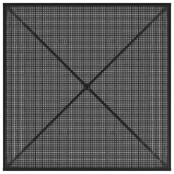 GUBI Tropique matbord, svart