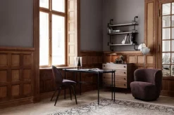 GUBI Tynell 5321 bordslampa, mässing - rotting