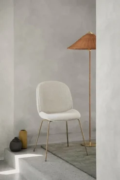 GUBI Tynell 9602 golvlampa, mässing - rotting