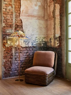 GUBI Tynell 9602 golvlampa, Pierre Frey Special Edition