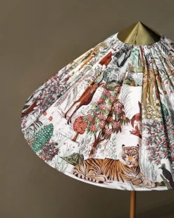 GUBI Tynell 9602 golvlampa, Pierre Frey Special Edition