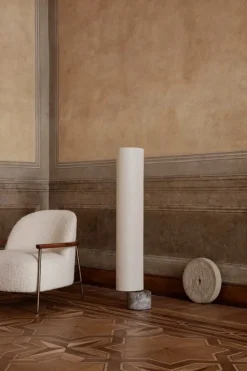 GUBI Unbound golvlampa 120 cm, canvas