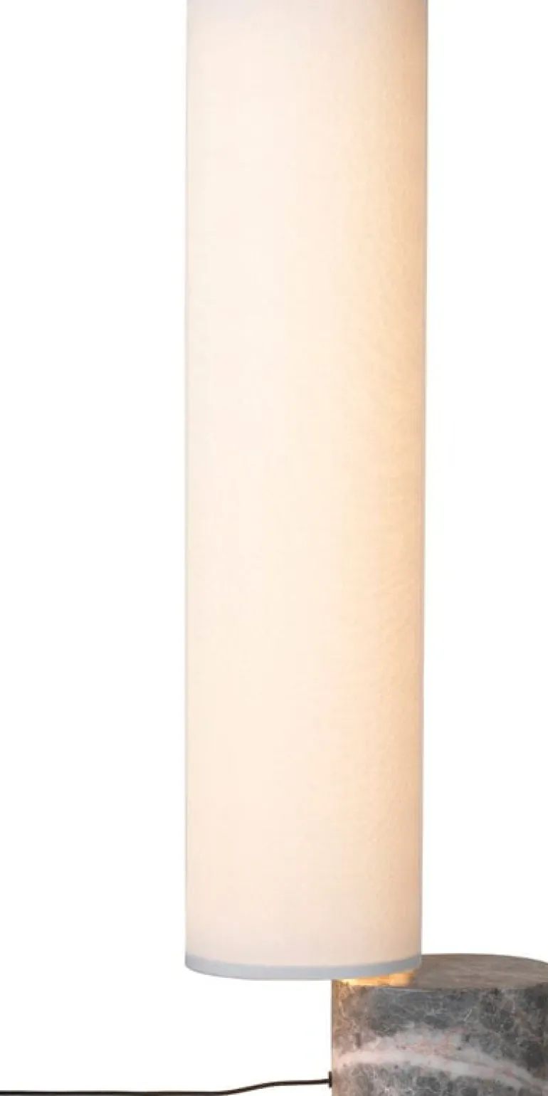 GUBI Unbound golvlampa 80 cm, vit
