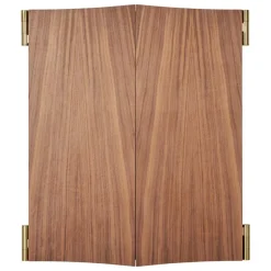 GUBI Vanity väggspegel, 3 paneler, valnöt - mässing