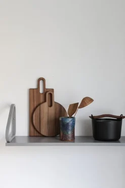 Hanna Saari Halikko rund skärbräda, alm