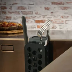 Happy Sinks Happy Sinks, bestickkorg, svart