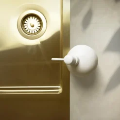 Happy Sinks Happy Sinks Kiwi tvålpump, pärlemorvit