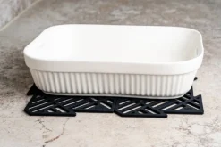 Happy Sinks Happy Sinks Puzzle matta till diskho, 4 st, svart