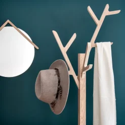 Hartô Ambroise stående klädhängare, ek