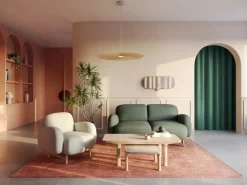 Hartô Auguste fåtölj, pearl