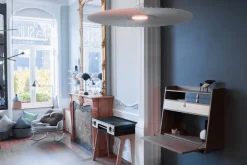 Hartô Carmen pendellampa, ny version, 90 cm, vit