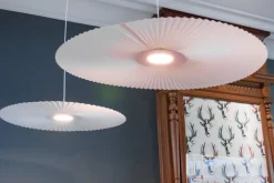 Hartô Carmen pendellampa, ny version, 90 cm, vit