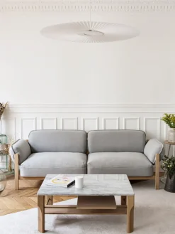 Hartô Carmen pendellampa, ny version, 120 cm, vit