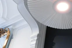 Hartô Carmen pendellampa, ny version, 120 cm, vit